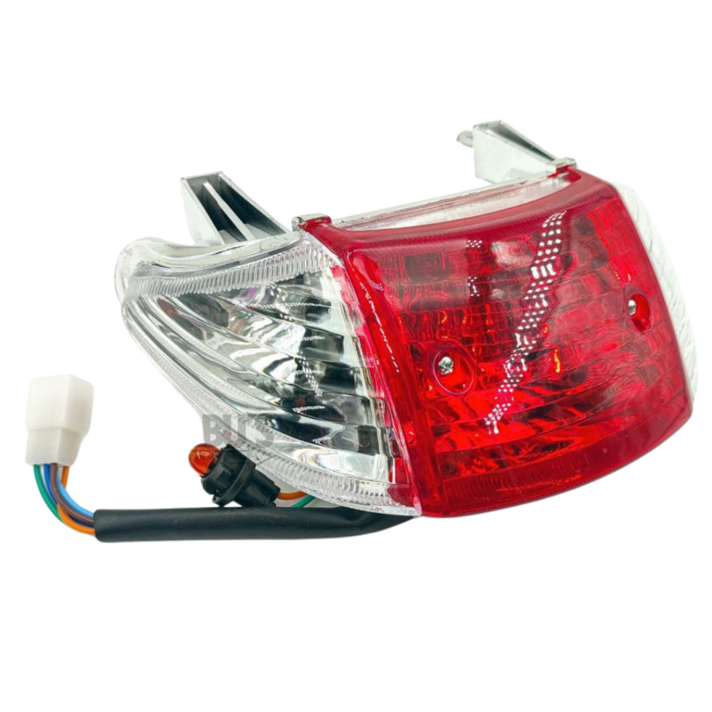 Lanterna Traseira Modelos Shineray Phoenix Gold 50CC Ano 2012 a 2015 /Jonny Hype 50cc Vermelho/Cristal em Oferta na Shopee