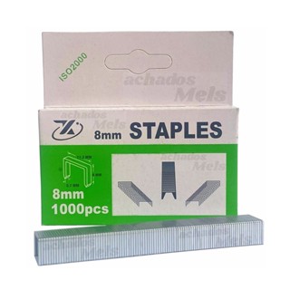 Grampo Grampeador Tapeceiro 8mm, 10mm Profissional Caixa 1000 Unidades - Eda em Oferta na Shopee
