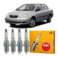 Jogo Vela Ignição Ngk Toyota Corolla 1.8 16v Vvt-i Dohc 2003