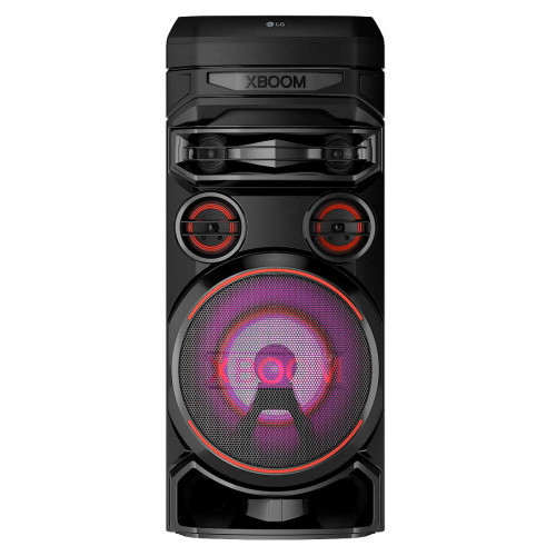 Caixa de som Acústica LG XBOOM RNC7 Bluetooth Wireless Party Link DJ APP Karaoke  e Guitarra - Audio