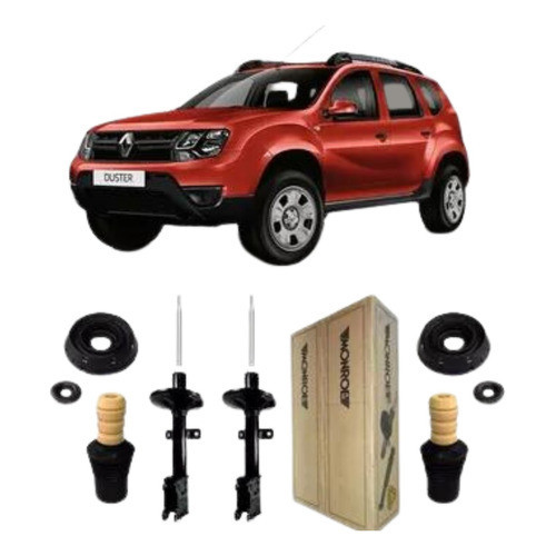 Kit Amortecedor Batente Coxim Dianteiro Duster 2011 Á 2022 - Spare Parts and Accessories for Vehicles