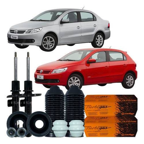 Kit Amortecedor Coxim Batente Dianteiro Gol Voyage G5 1.0 1.6 8v 2008 á 2012 em Oferta na Shopee