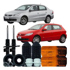 Kit Amortecedor Coxim Batente Dianteiro Gol Voyage G5 1.0 1.6 8v 2008 á 2012