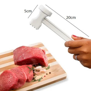 Martelo Amaciador De Carnes Para Cozinha Maxximo Martelo De 20CMx5CM Utensilio Plástico De Cozinha Utilmix em Oferta na Shopee