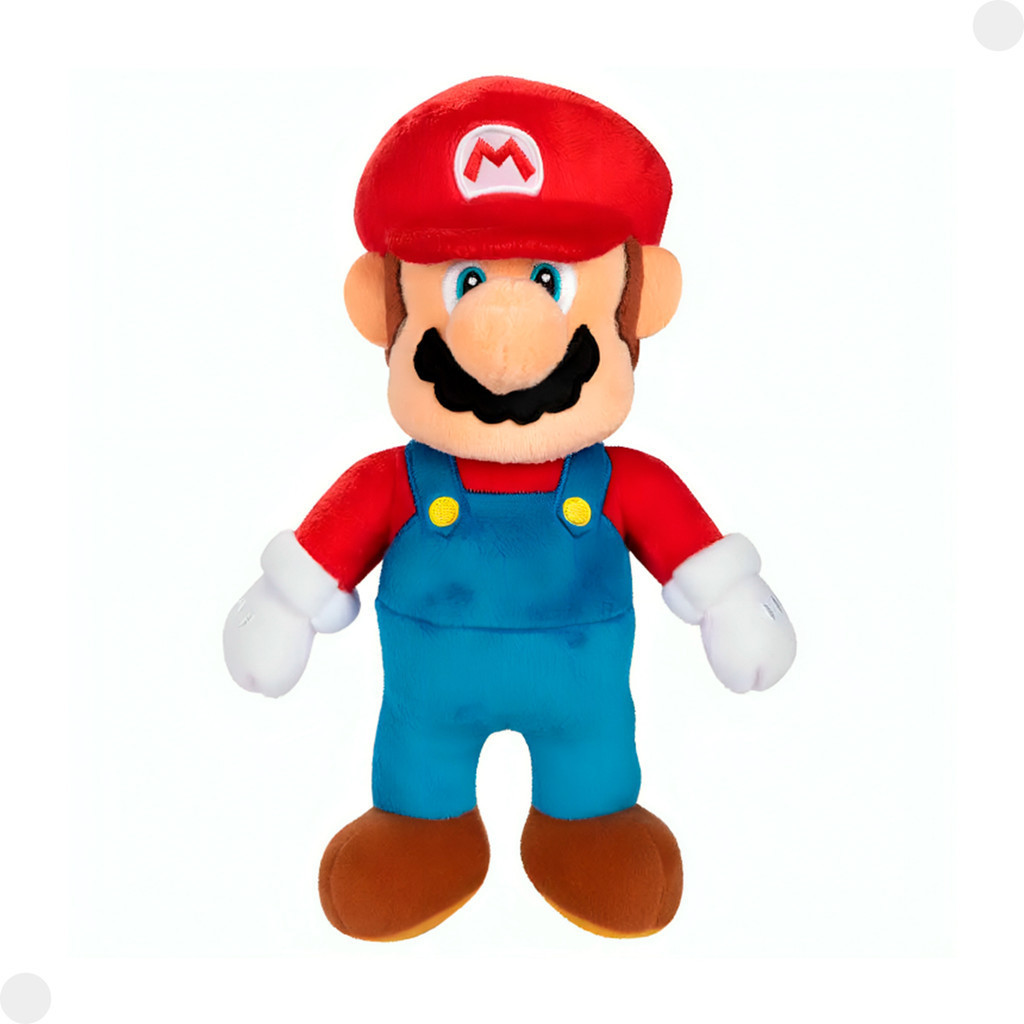 Boneco De Pelúcia Mario 23cm 004210 - Sunny - Mom & Baby