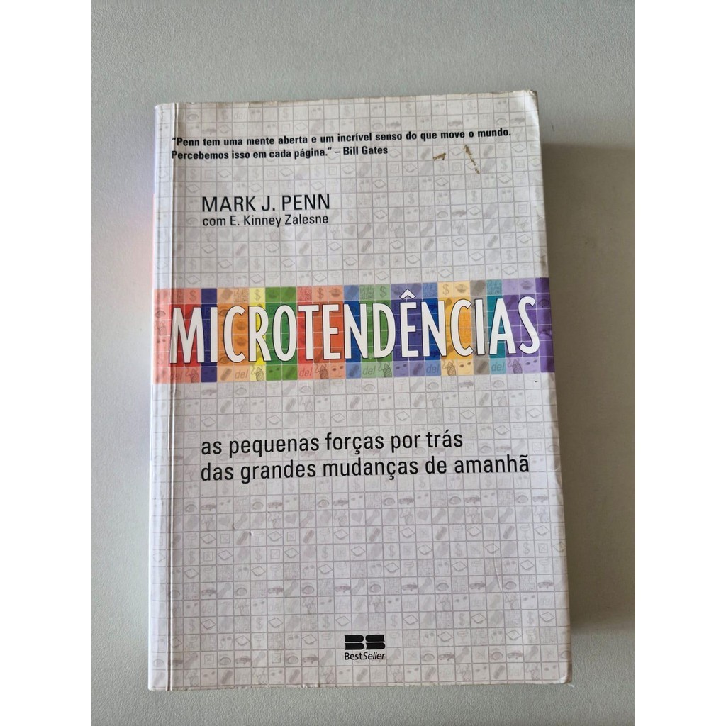 LIVRO, MICROTENDÊNCIAS, AS PEQUENAS FORÇAS POR TRÁS DAS GRANDES MUDANÇAS DE AMANHÃ, MARK J. PENN