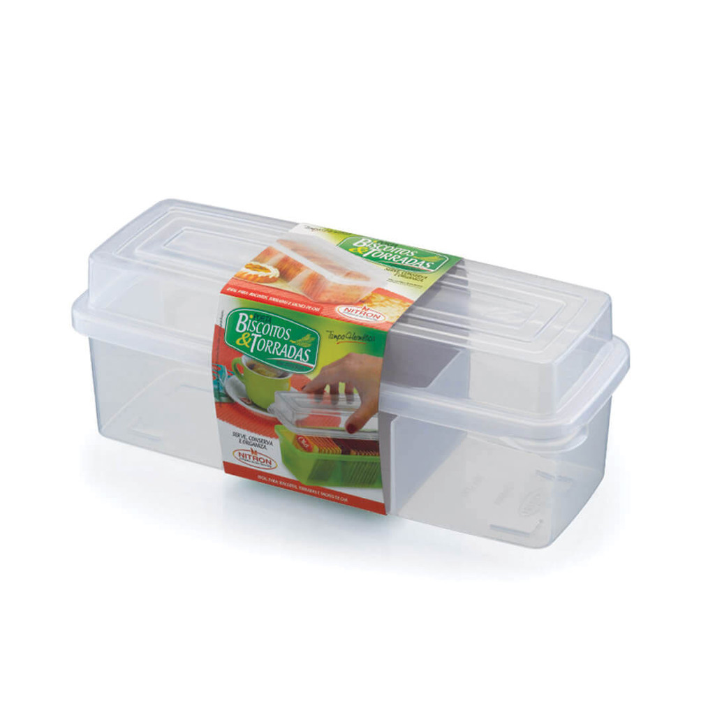 POTE PORTA BISCOITO NITRON em Oferta na Shopee