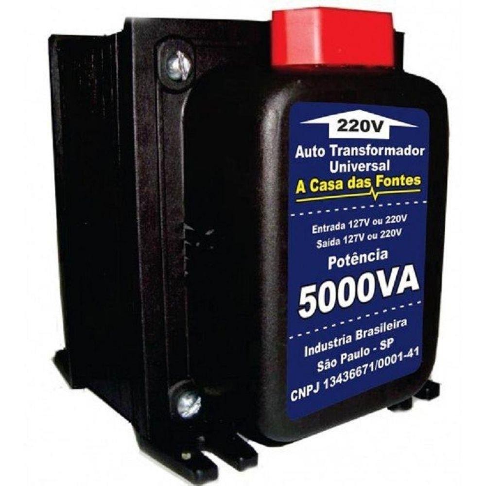 Auto Transformador 5000va 220/110 Bivolt 12000btus Promoção