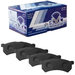 Kit Pastilha Freio Dianteira Citroen C3 2023 a 2024 Girling