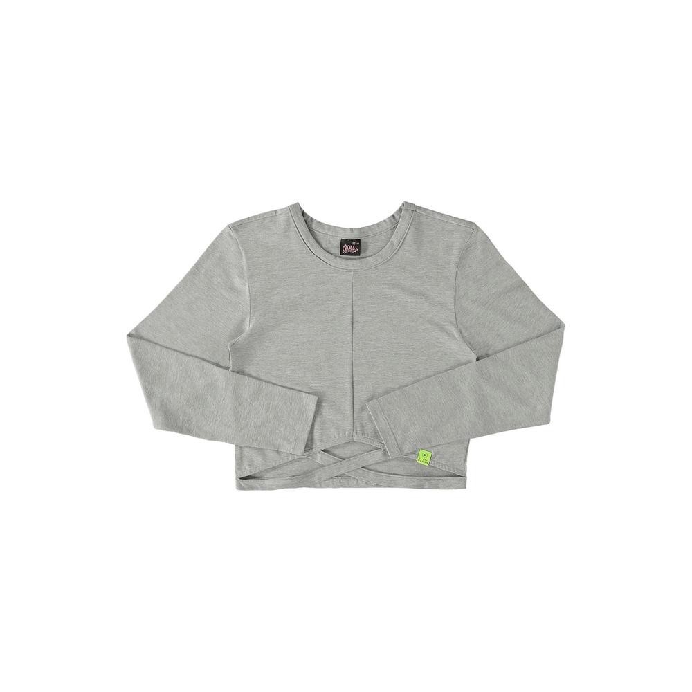 Blusa Cropped Básica em Cotton Juvenil Gloss em Oferta na Shopee