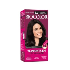 Tintura Creme Biocolor Mini Kit 5.0 Castanho Claro Luxuoso