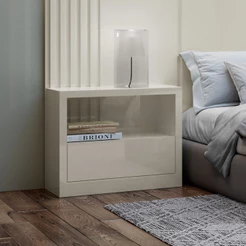 Mesa de Cabeceira 1 gaveta 100% MDF Basic