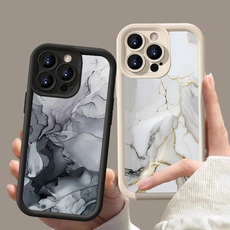 Caixa Telefônica Para Samsung A15 A14 A54 A05 A55 A35 A34 A32 A05S A13 A23 A33 A53 A73 A51 A52 A52S A72 Capa De Silicone Macia À Prova De Choque