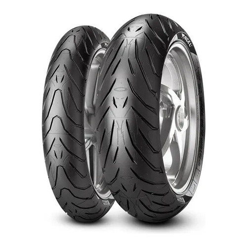 PAR PNEU ST 120/70ZR-17 + 190/50-17 Hayabusa Srad Cbr ANGEL ST PIRELLI USO SEM CAMARA Dianteiro + Traseiro