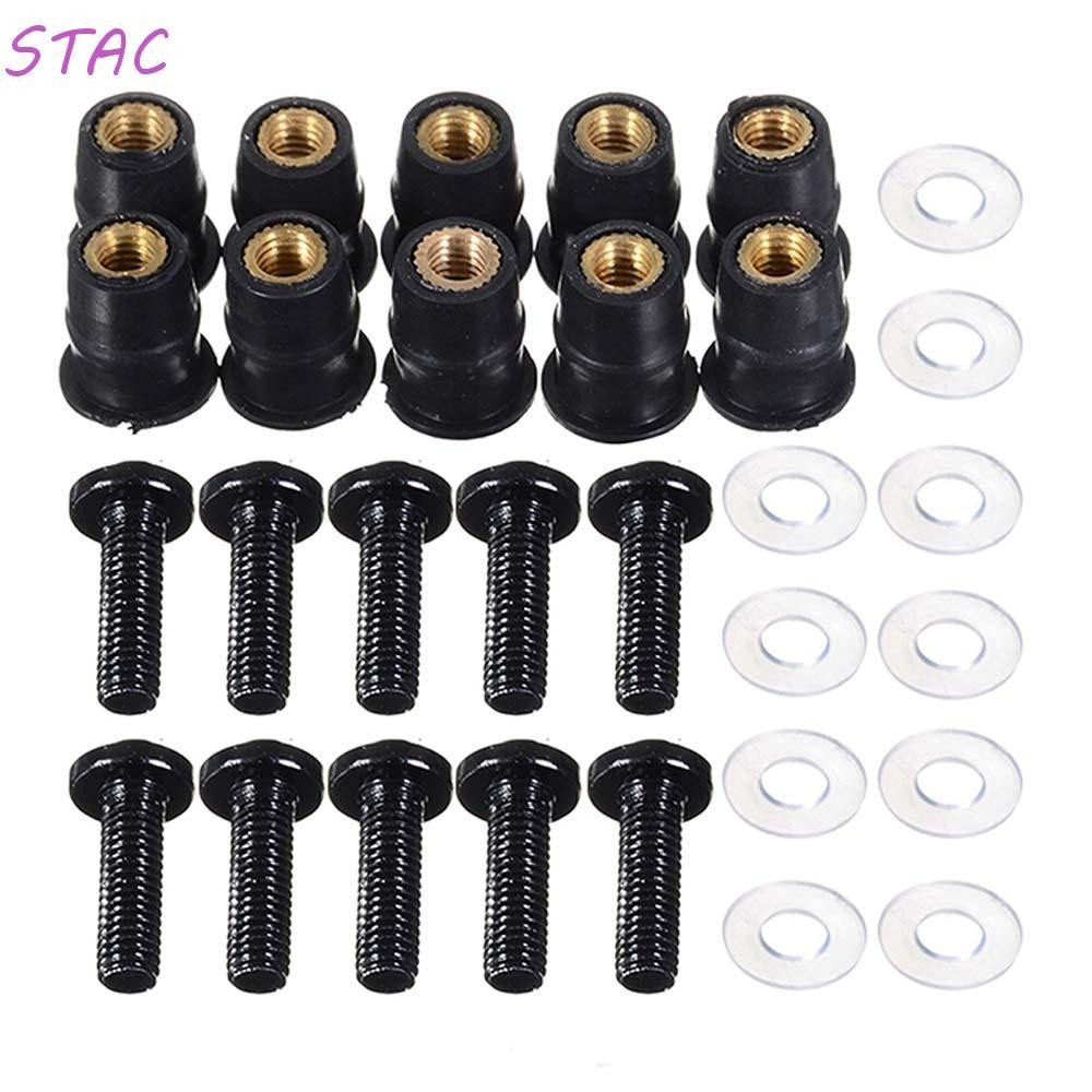 Parafusos Do Pára-Brisas STAC Universal M5x16mm Suzuki Yamaha Com Da Motocicleta wrentch