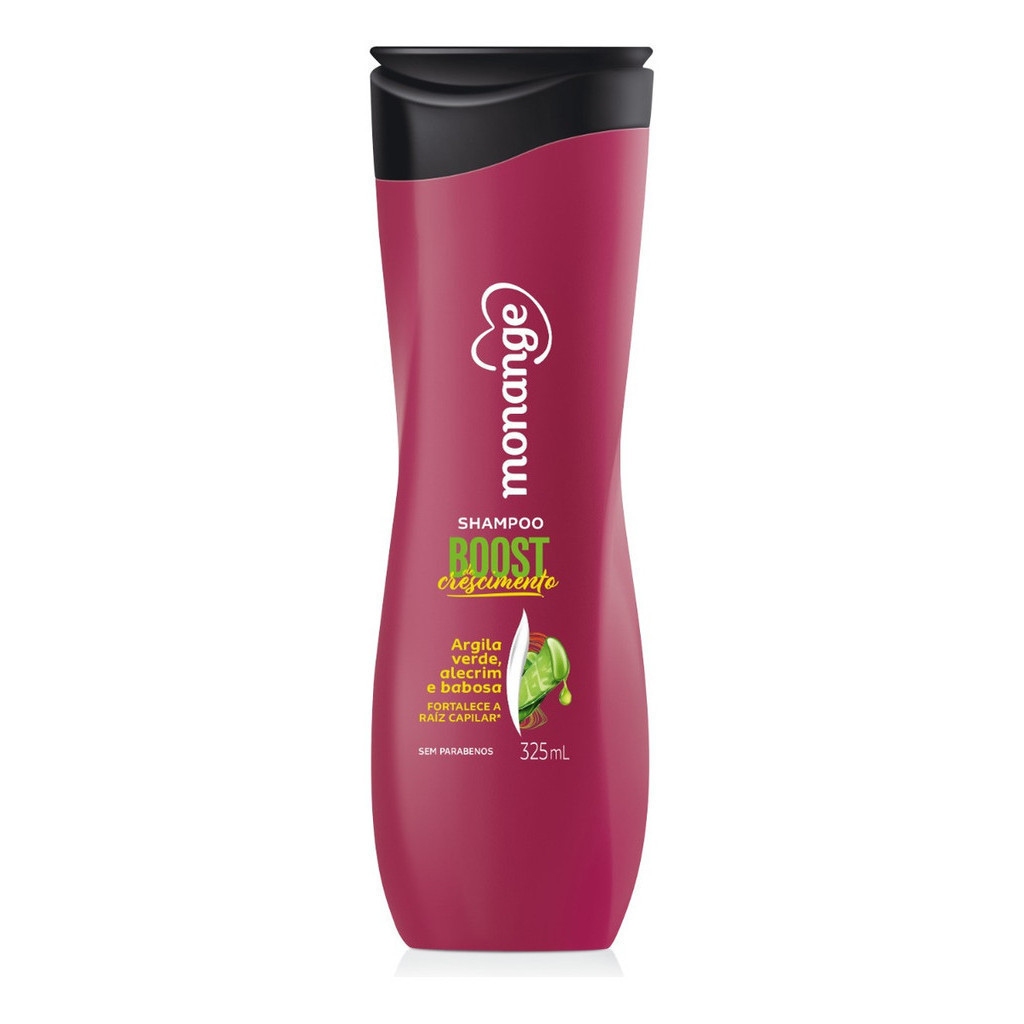 Shampoo Boost De Crescimento 325ml - Monange