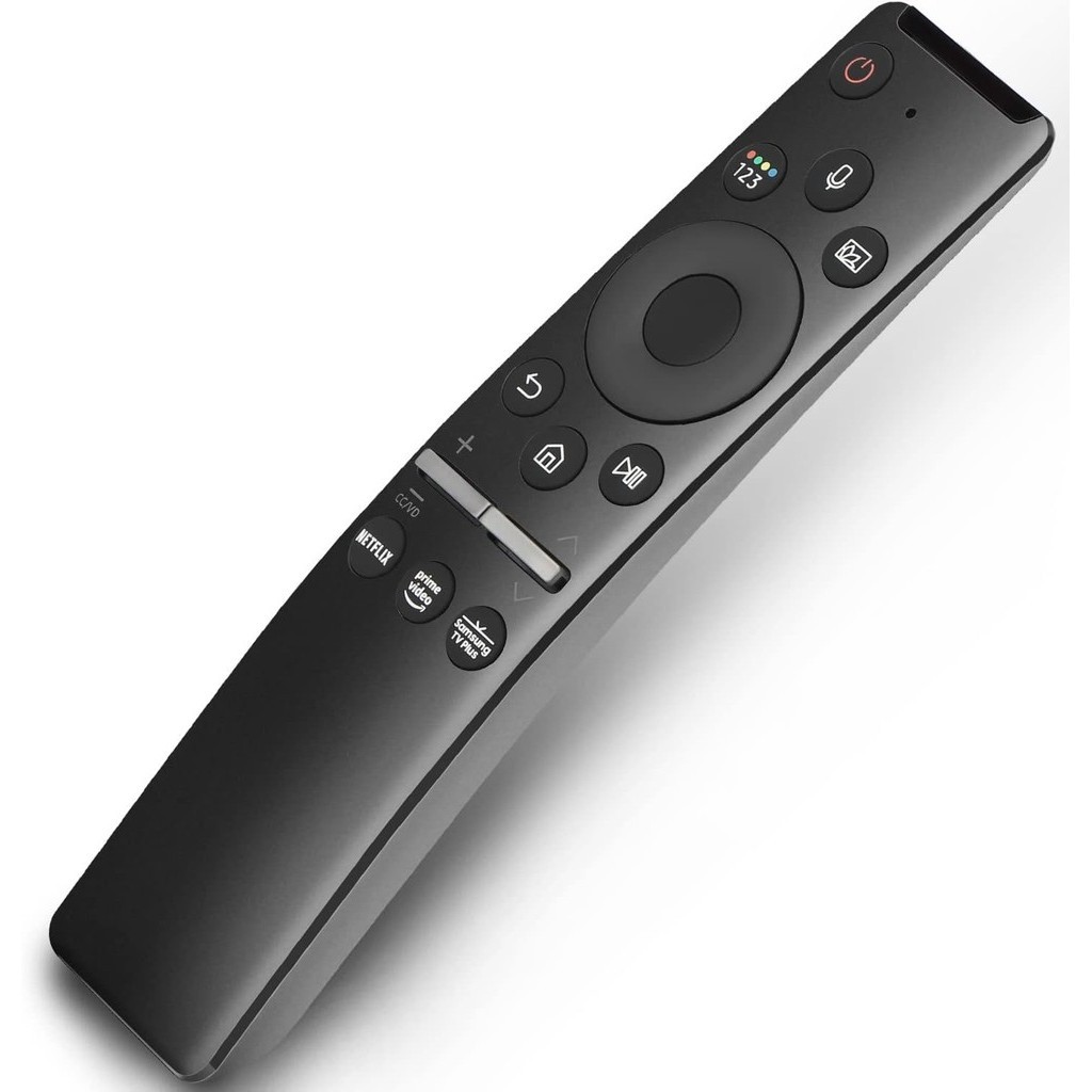 Neuronmart Substituição Do Controle Remoto De Voz Para Samsung Smart TV Remote , LED QLED 4K 8K Crystal UHD HDR Curved Com Netflix , Prime Video , Botão Plus