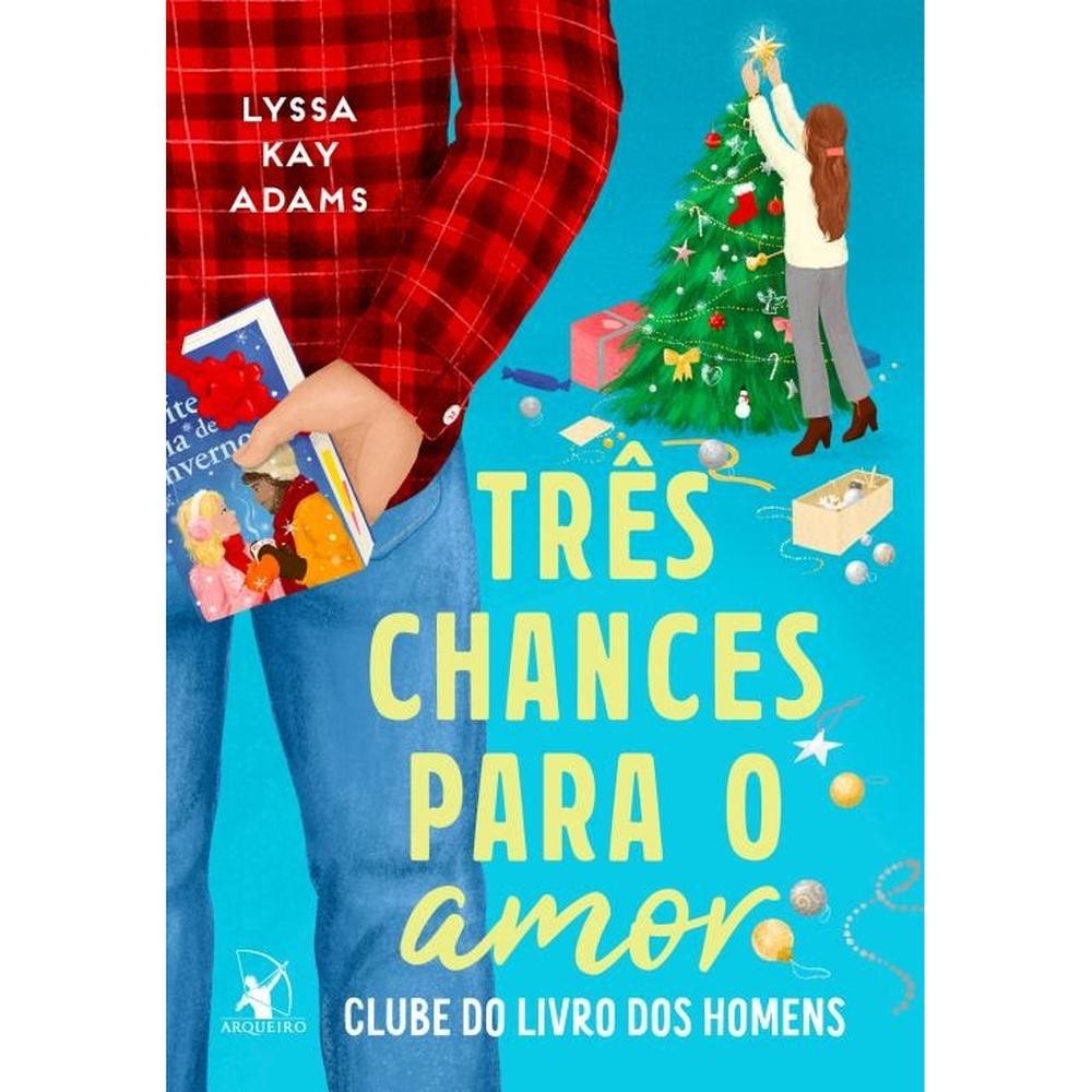 Três chances para o amor (Clube do livro dos homens – Livro 5) - ESTBH - livros novos