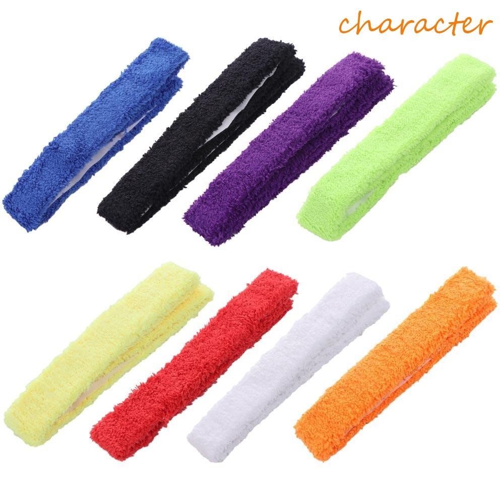 CHARACTER Over Grip Sweatband , Fita Antiderrapante Absorvente De Suor Toalha De Macia Badminton Tênis De Mesa