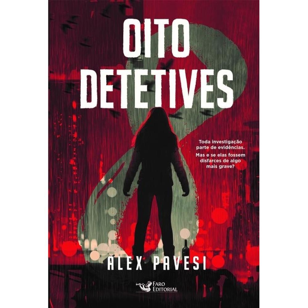 Capa do livro Oito detetives