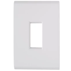 Placa 1 Posto Vertical Tramontina Liz 4x2 Branca - 57106/003 Placa 1 Posto Vertical Tramontina Liz 4 x 2 Branca - 57106/003