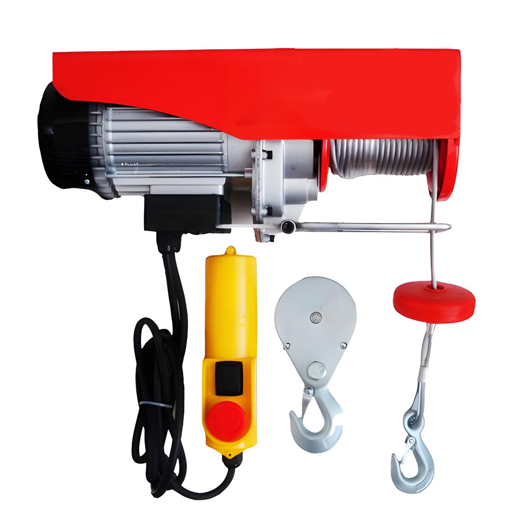 Mini Talha Elétrica 6 a 12 Metros 500 a 1000kg