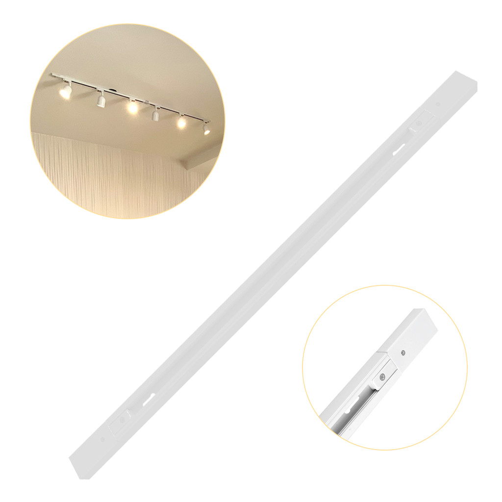 Trilho Eletrificado Sobrepor 1 Metro 110v/220v Bivolt Ip20 Branco Alumínio Cod: 251725671 Avant em Oferta na Shopee
