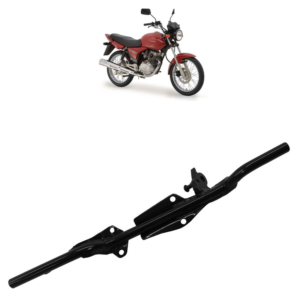 Estribo Pedal Apoio CG 150 Titan 2000 2001 2002 2003 2004 Reforçado - Motorcycles