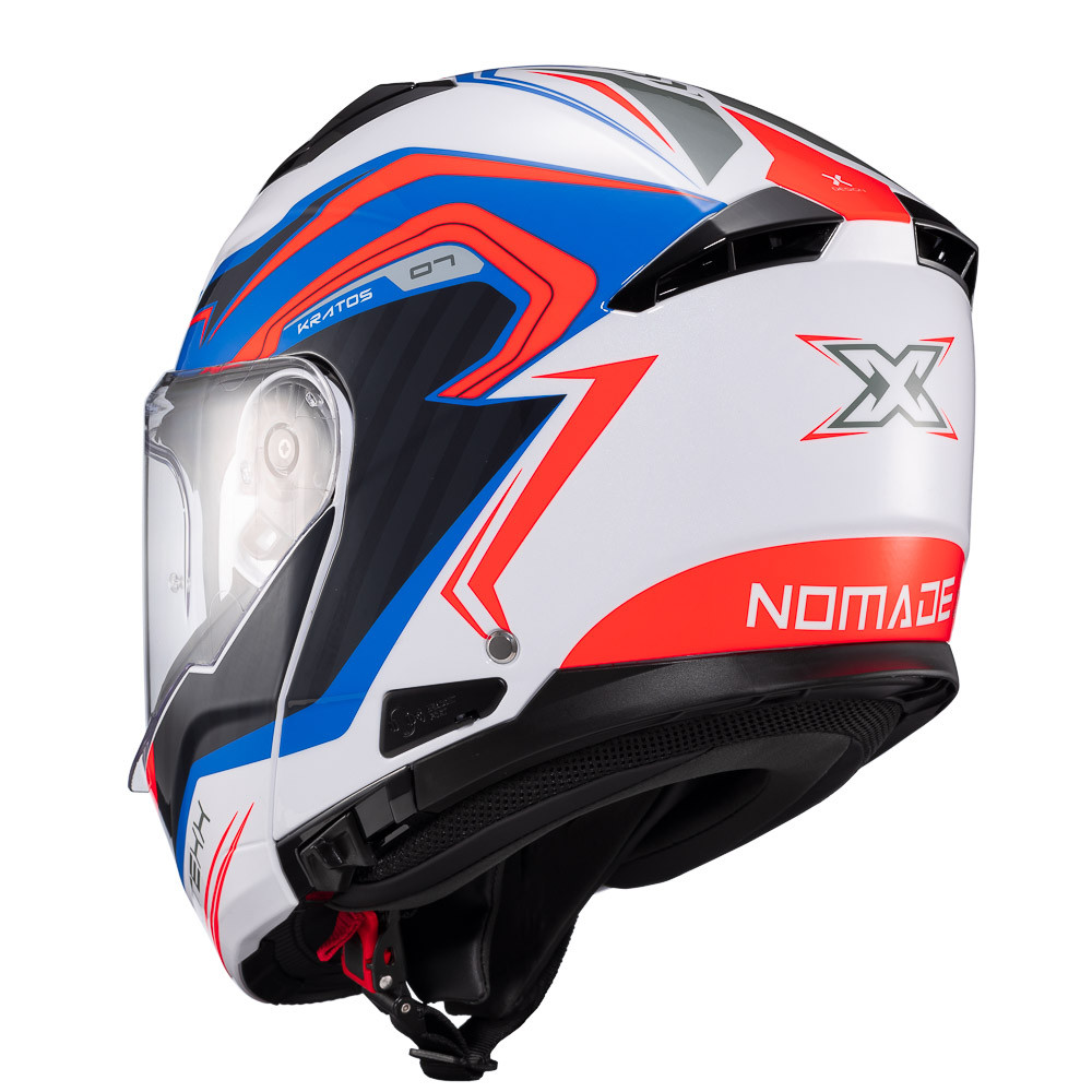 Detalhes do Capacete Texx Kratos Nômade Escamoteável Óculos Interno Forro Removível Modelo 2025