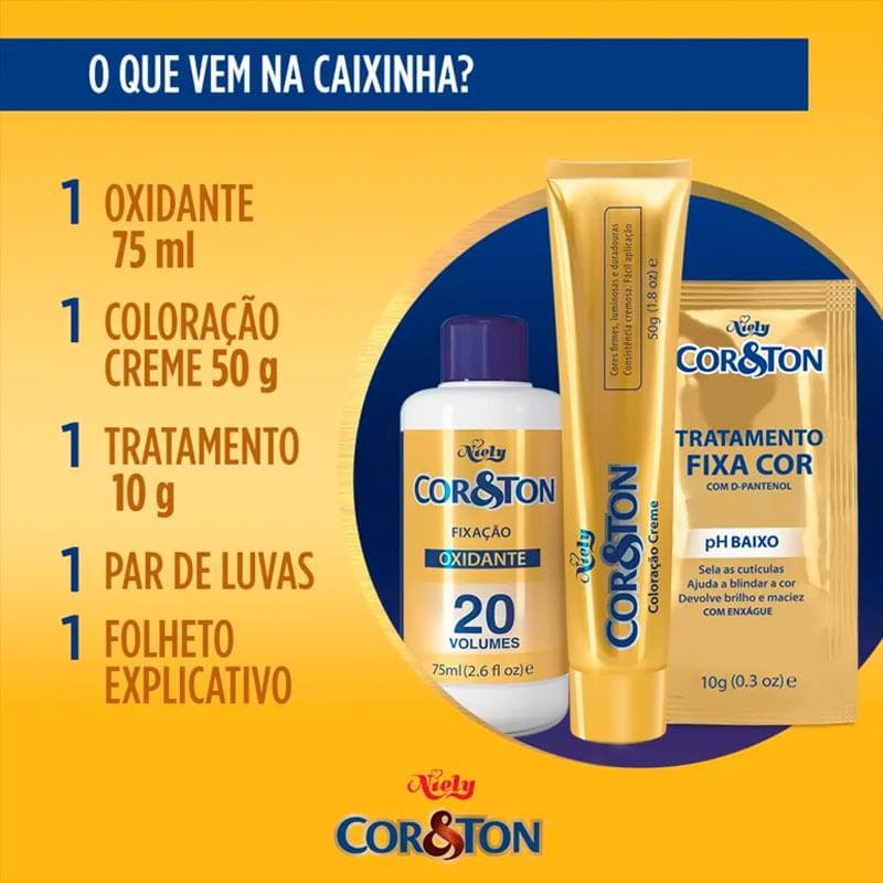 Detalhes do Coloração Creme Cor&Ton Louro Platinado 12.11