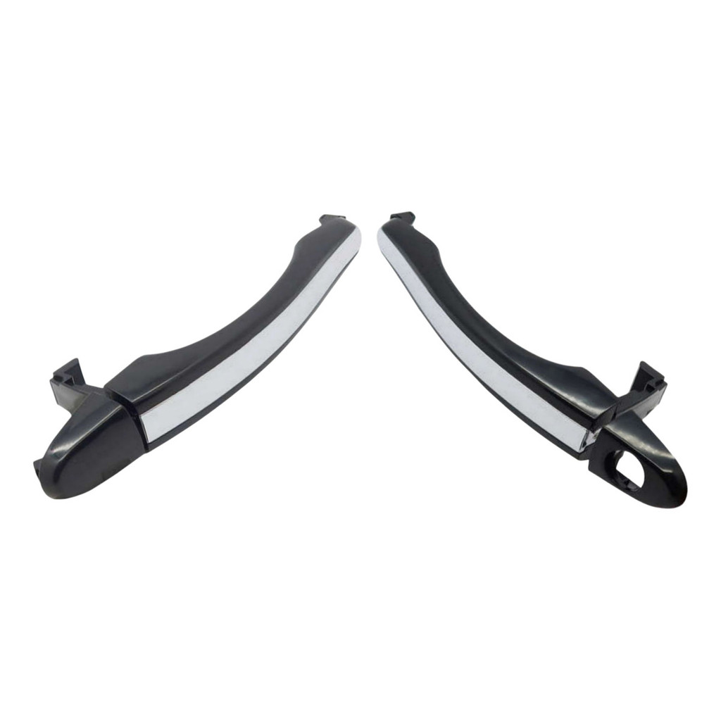Kit 2 Puxador Maçaneta Porta Dianteira Externa Hyundai Azera 2008 A 2011