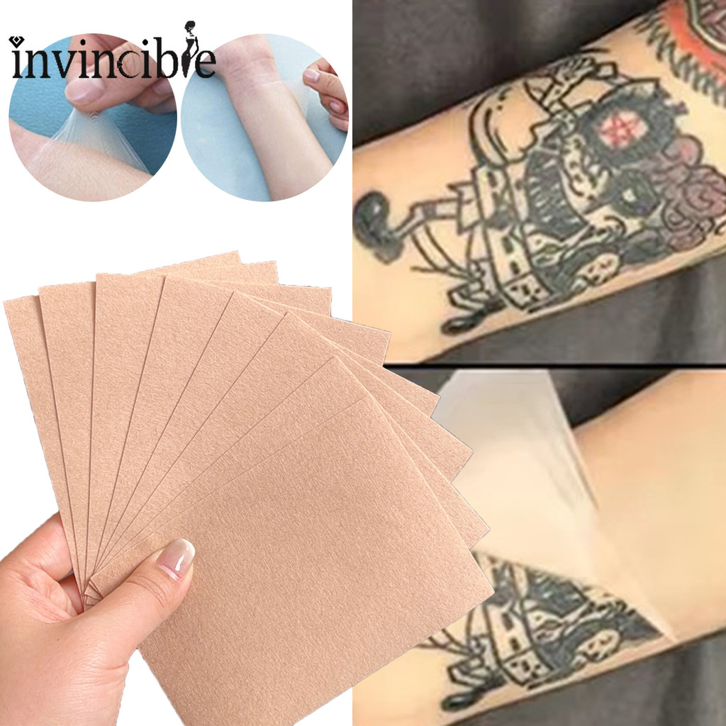 10 Pçs Tatuagem Cobrir Remendo Cicatriz Marcas De Nascença Fita Corretiva-Adesivo De Pele Invisível À Prova Dwaterproof em Oferta na Shopee