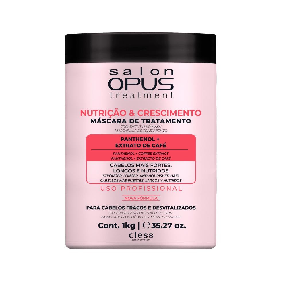 Mascara de tratamento nutrição e crescimento salon opus 1kg em Oferta na Shopee