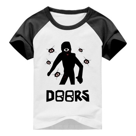 Camiseta Gamer Doors Seek Monstro Jogo Terror Personagens