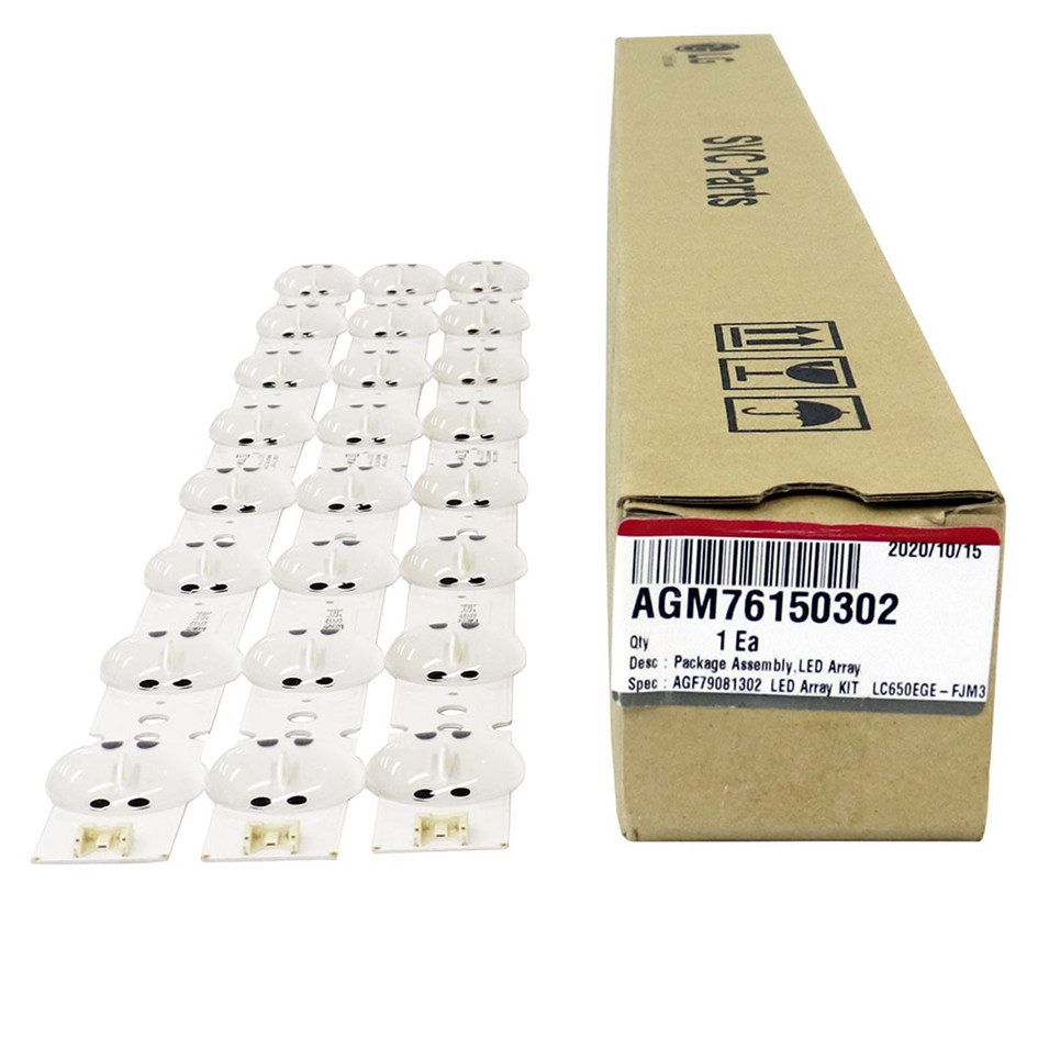Kit régua de LED TV LG 50UK6520PSA - AGM76150302