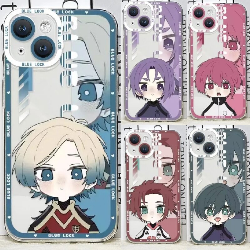 Capa Anime BLUE LOCK Para Samsung Galaxy A56 A55 A53 A16 A26 A36 A73 A22 A54 A35 A32 A12 A34 A13 A14 A23 A52 5G Caixa De