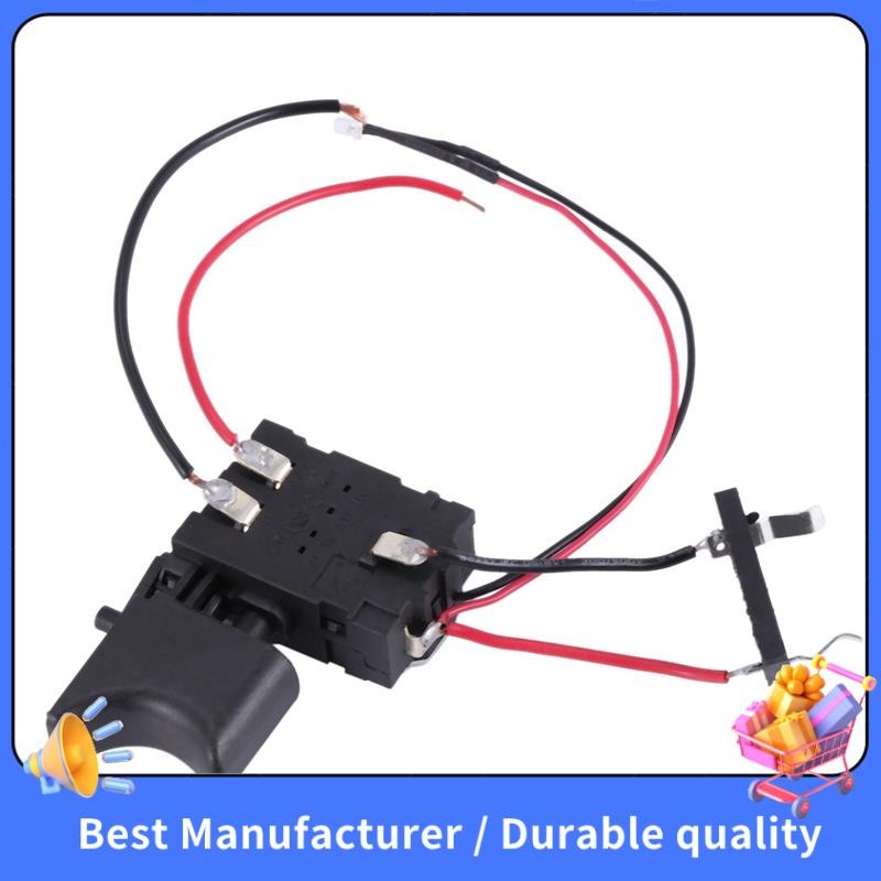 DC 7.2 V-24 16A Interruptor De Controle De Furadeira Elétrica Gatilho Sem Fio Com Luz Pequena Para Ferramenta em Oferta na Shopee