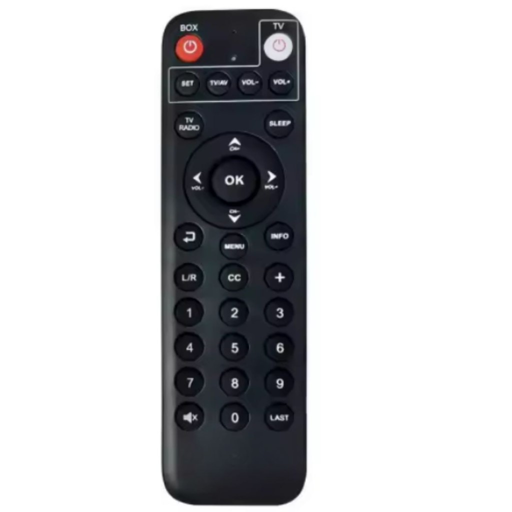 Controle Remoto Compatível com Century modelo B5 e B5+ Fabricante Lelong ou Sky Sky-7338 em Oferta na Shopee