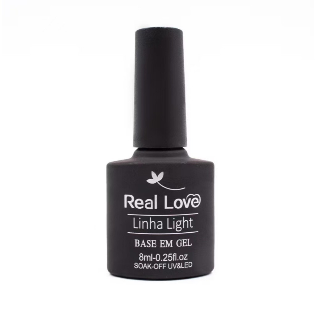 Top coat Base De Esmalte Em Gel Para Unhas Band-Aid Linha Light 8ml - Real Love