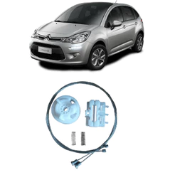 Kit Reparo Vidro Eletrico C3 2013 2014 2015 2016 Dianteiro