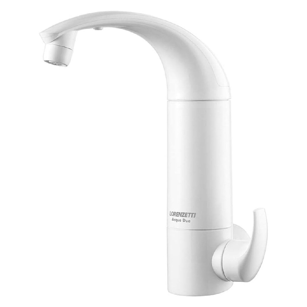 Purificador de Água com Torneira De Parede Acqua Due Branco Lorenzetti