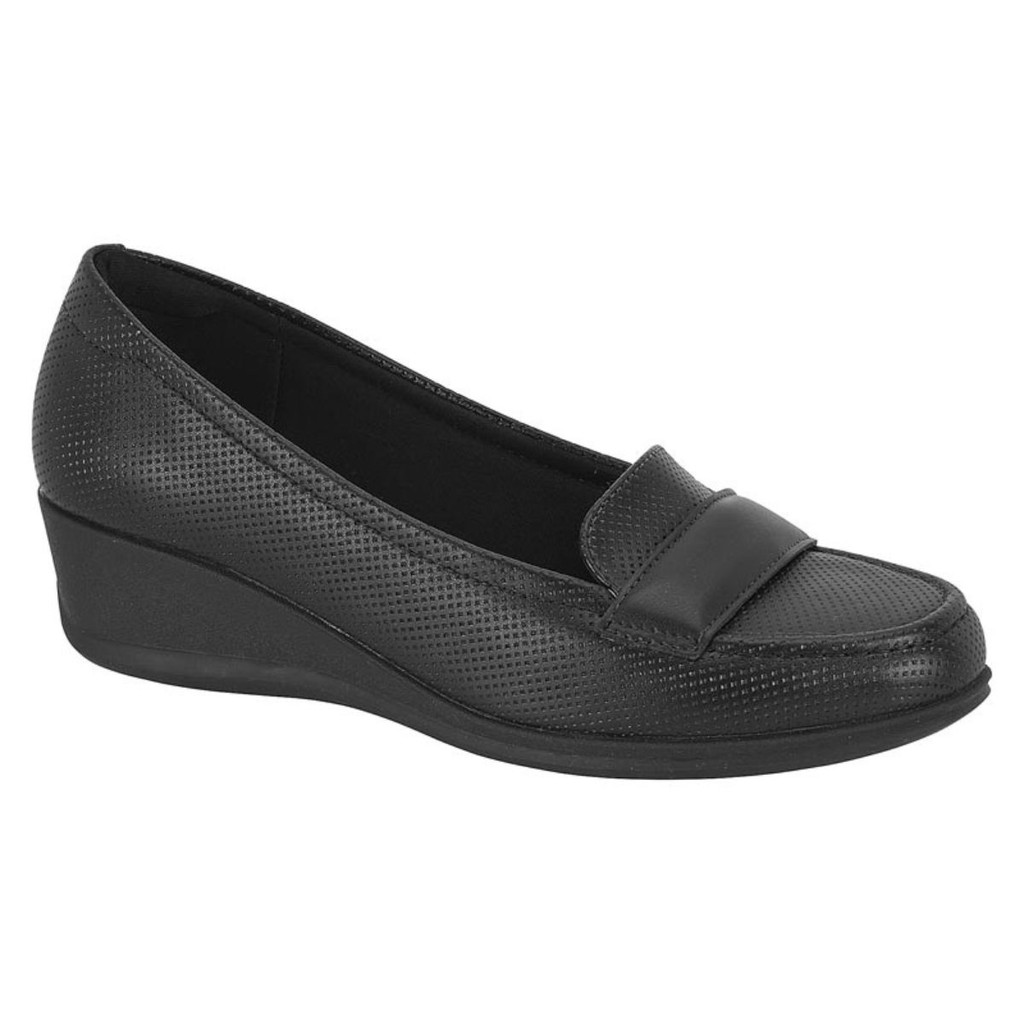 Sapato Feminino Anabela Baixo Conforto Modare 7392.101