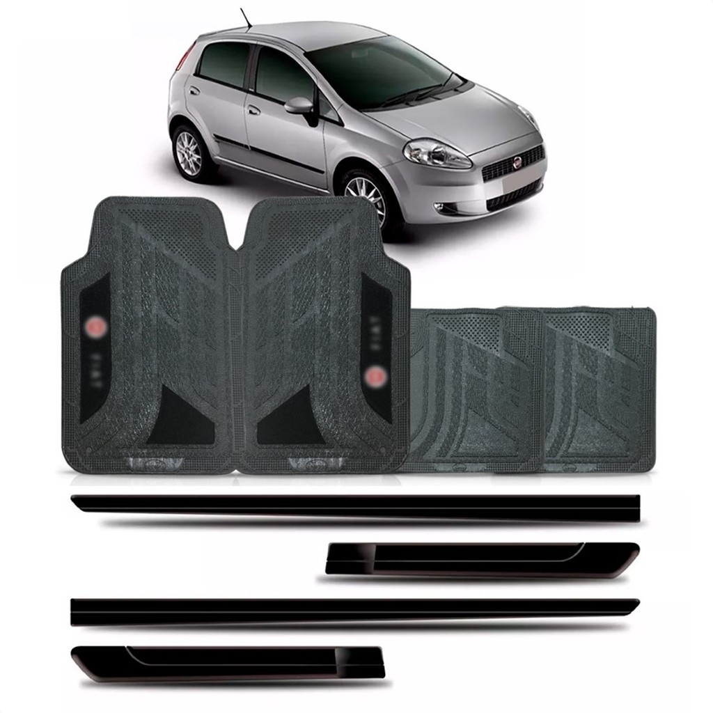 FRISO LATERAL PUNTO (TODOS) MODELO ORIGINAL + JOGO TAPETE