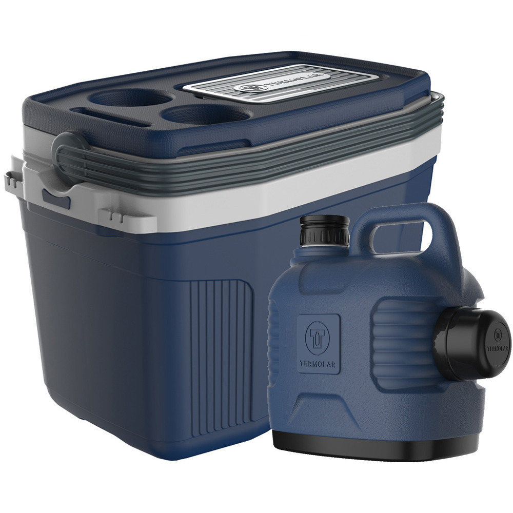 Caixa Cooler Térmico Azul 20L Cabe 26 Lata + Garrafão 5L Praia Pesca em Oferta na Shopee