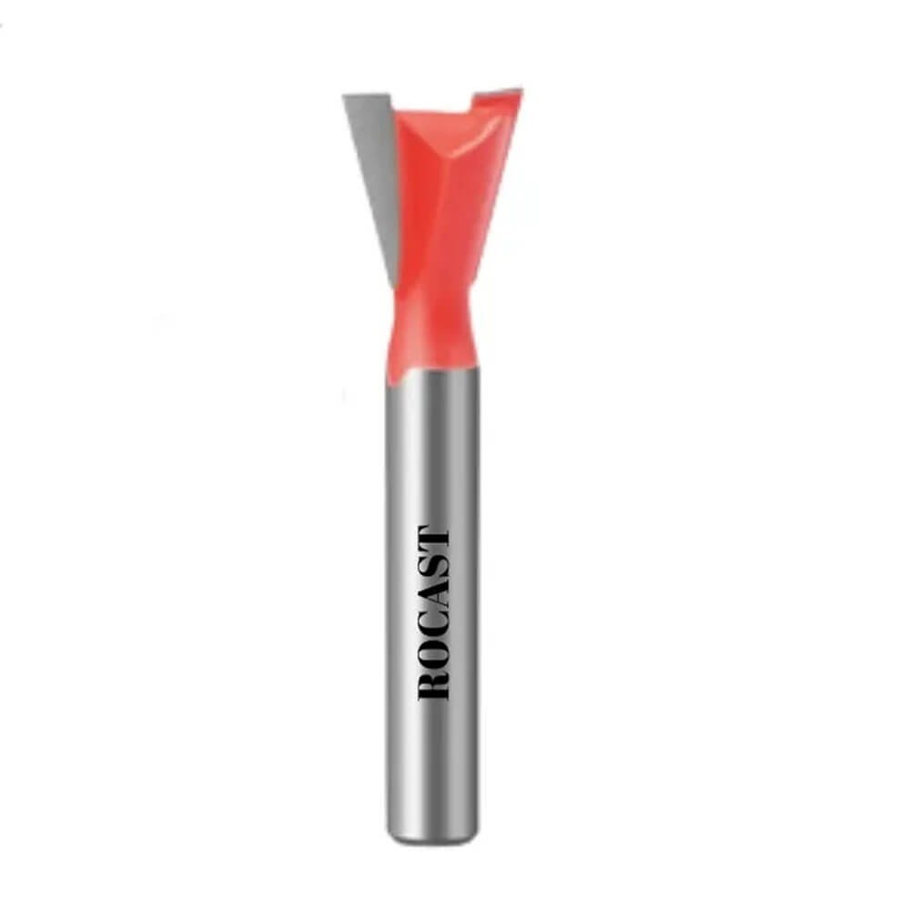 Fresa Para Tupia - Rabo De Andorinha - 1/2" X 1/4Pol  -  Rocast
