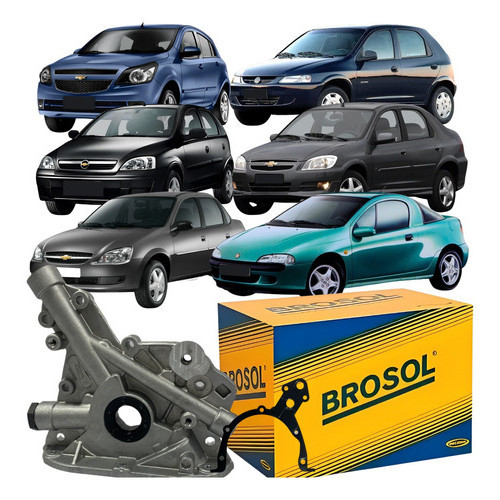Bomba De Óleo Original Brosol Tigra Corsa Classic Agile Celta - Spare Parts and Accessories for Vehicles