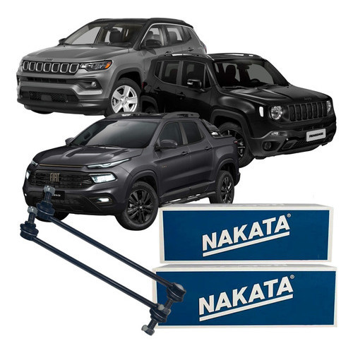 Par Bieleta Nakata Dianteiro Toro Compass Renegade - Spare Parts and Accessories for Vehicles