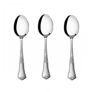 Kit c/ 3 Colheres De Café Inox Luxo Classique - Hércules em Oferta na Shopee