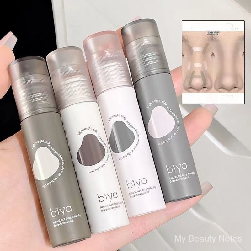 Biya Face lift cream Repair Fluid Biya Highlight Contour Liquid Matte Pearlescent Natural Brightening Eye Shadow Tear Trough Nose Shadow Highlight Contour ITD7