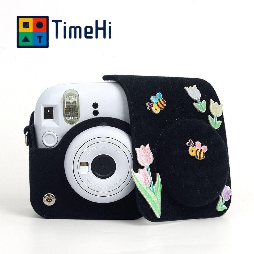 Saco De Armazenamento LONTIMEHI Câmera Instantânea Portátil De Feltro Fotográfico Para Fujifilm Instax Mini 12